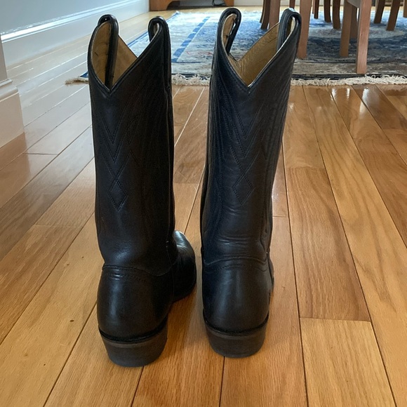 Frye Billy Pull on tall black leather  9 M - Picture 13 of 15